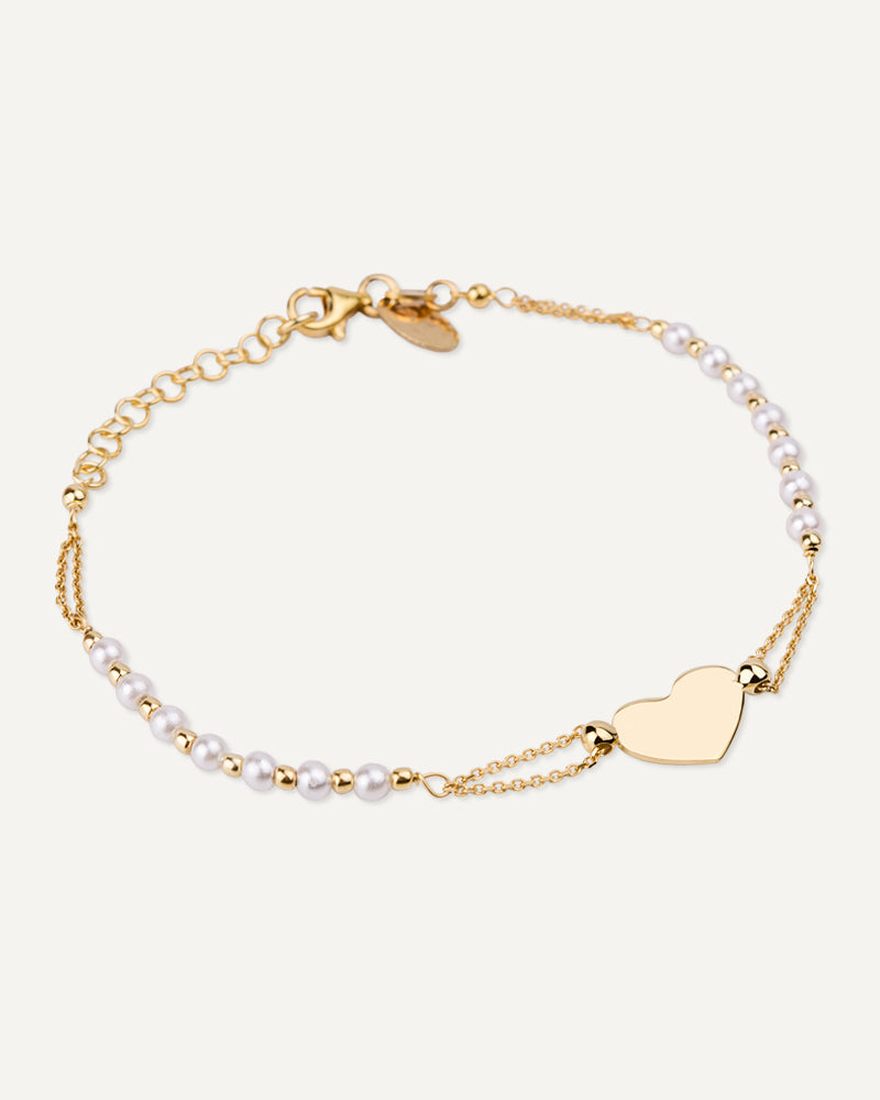 Pulsera princess perlas