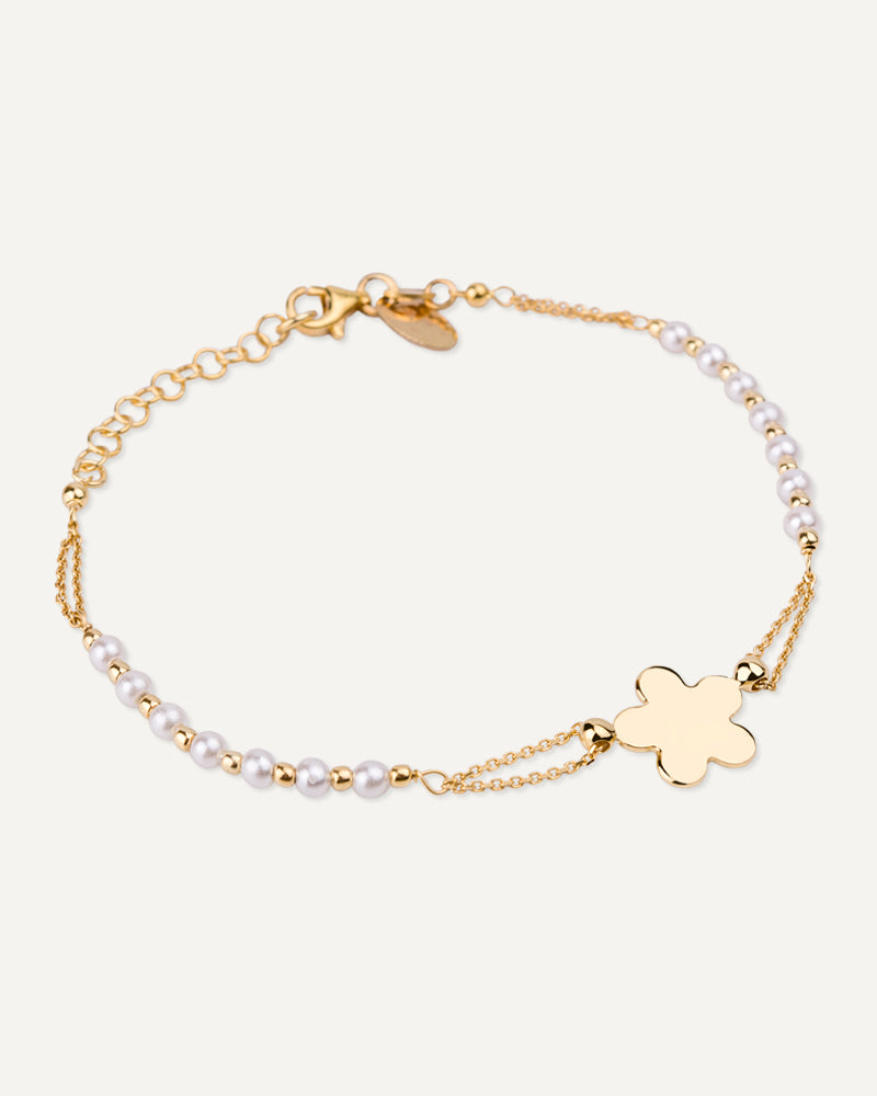 Pulsera princess perlas