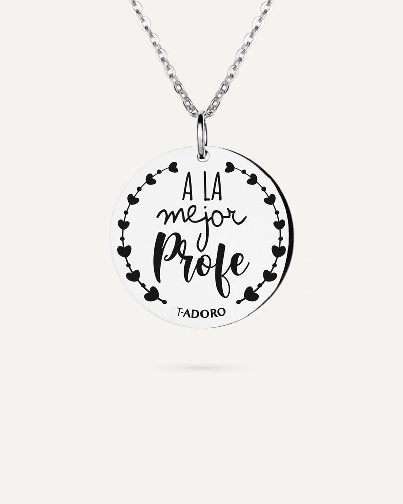 Collar "A la mejor profe"