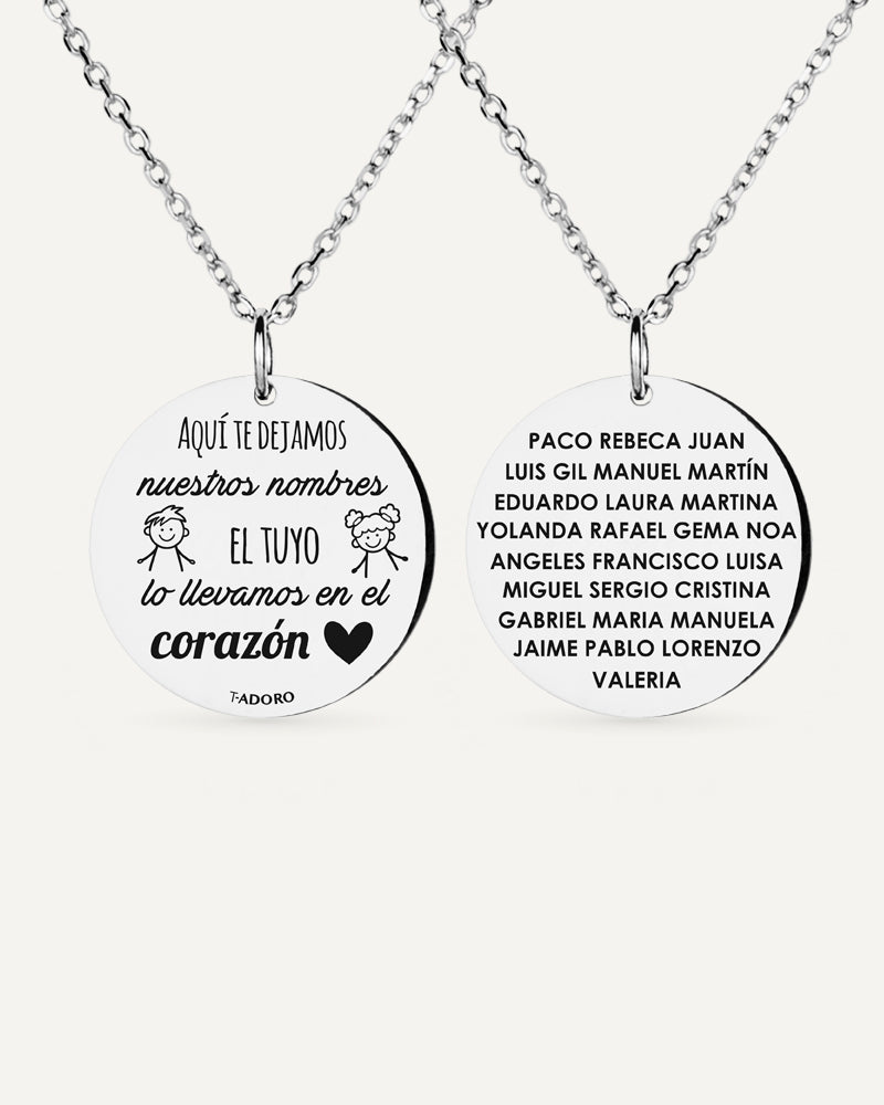 Collar personalizado profe