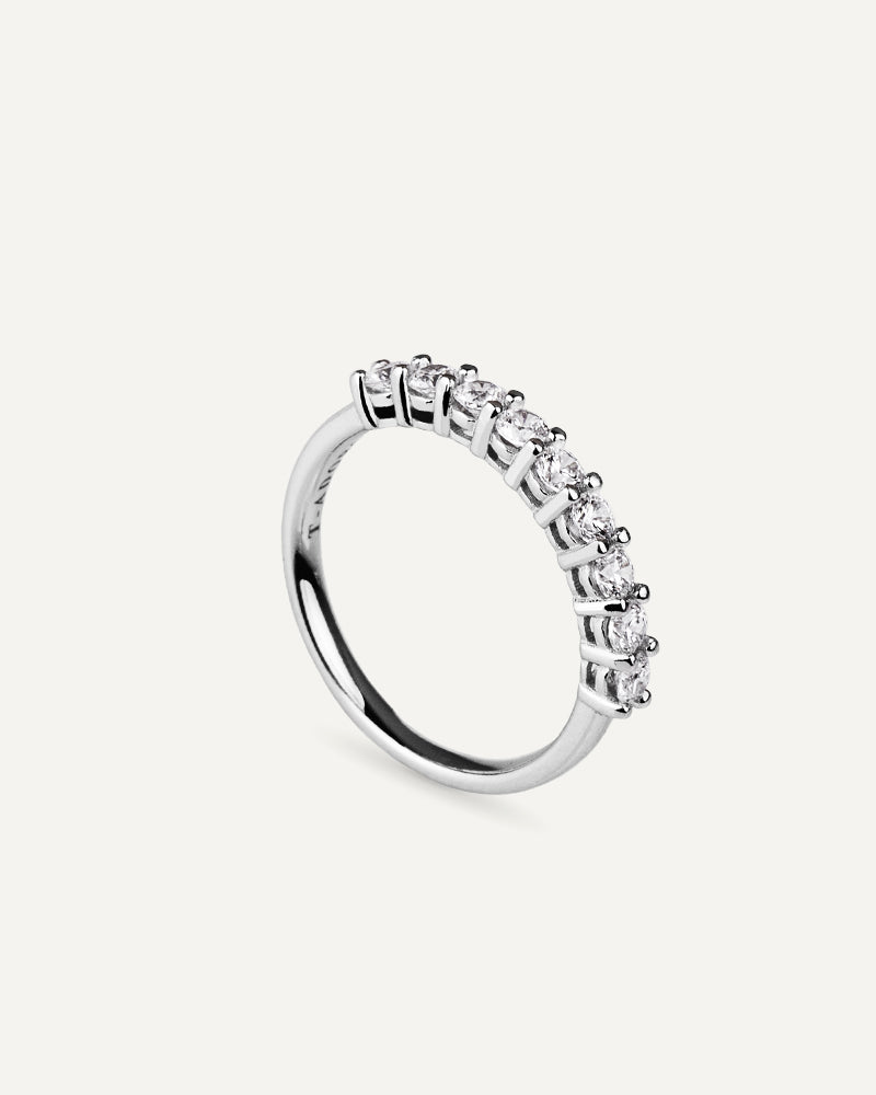 Media alianza brilliant cut con circonitas excellence star cut