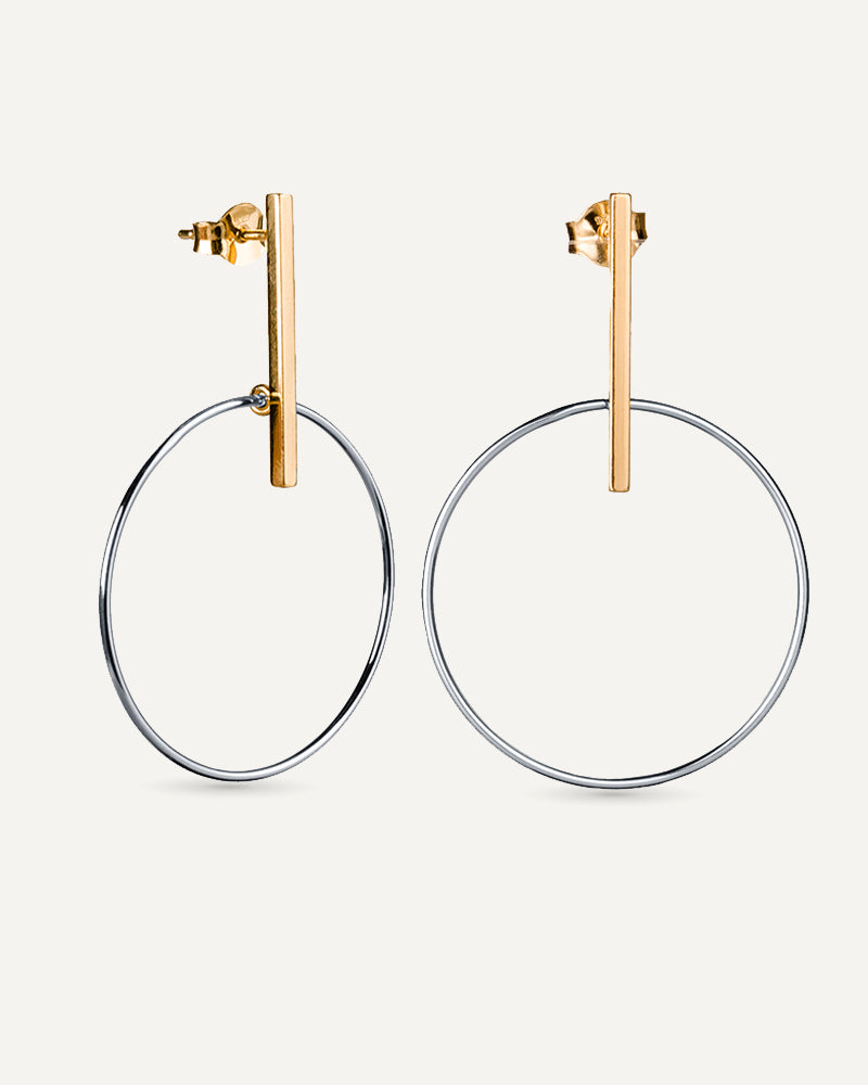 Pendientes Plata Aro