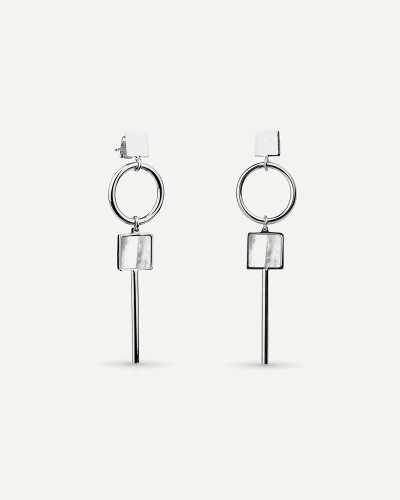 Pendientes Elegance Con Nácar