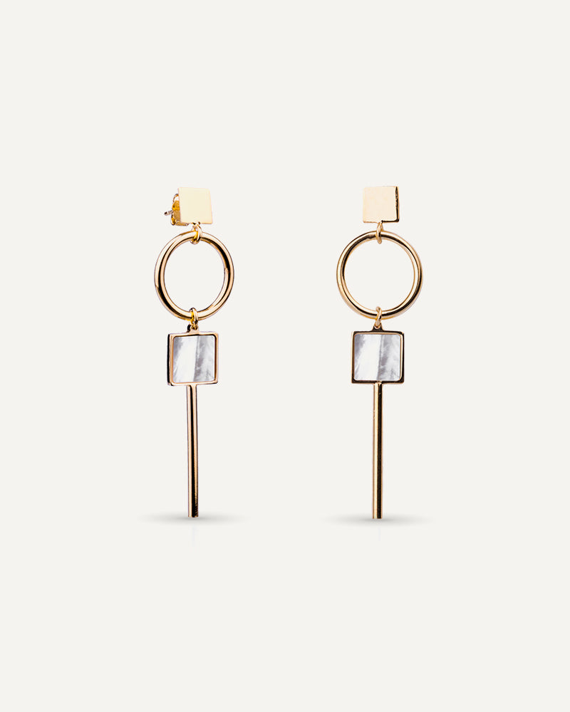 Pendientes Elegance Con Nácar