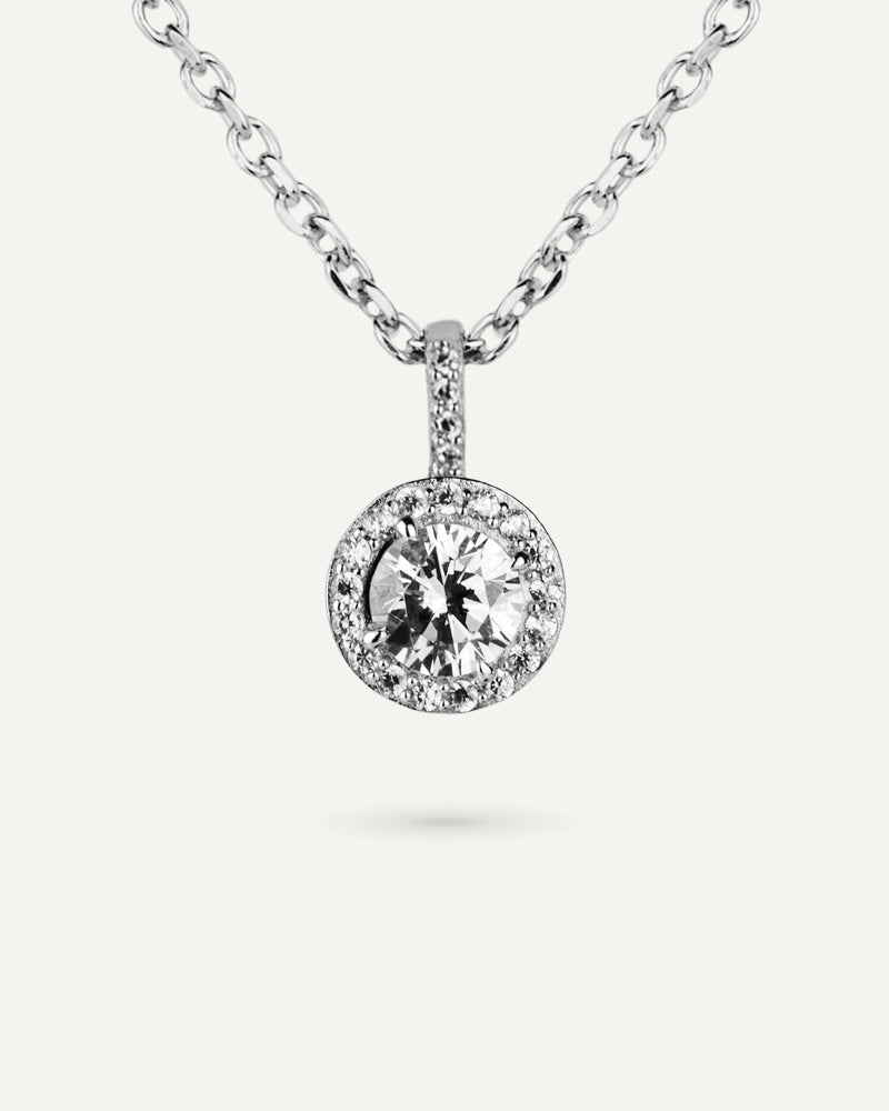 Collar con circonitas excellence star cut de 6´25mm.