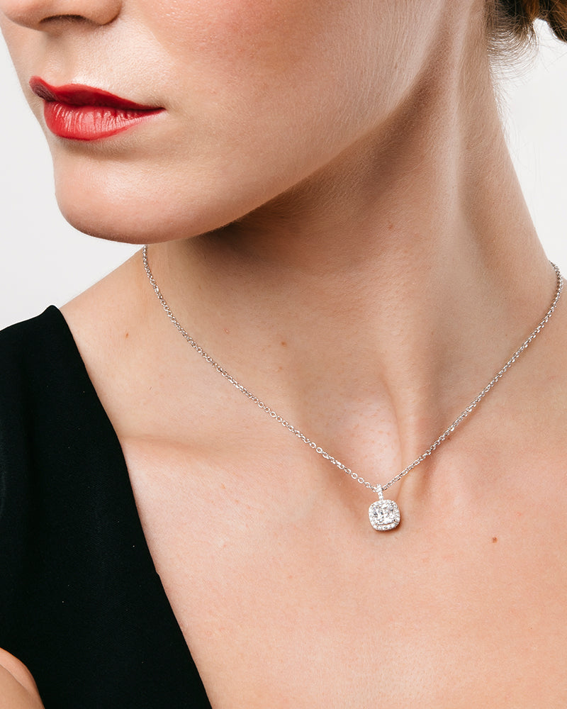 Collar con circonitas excellence star cut de 6´25mm.