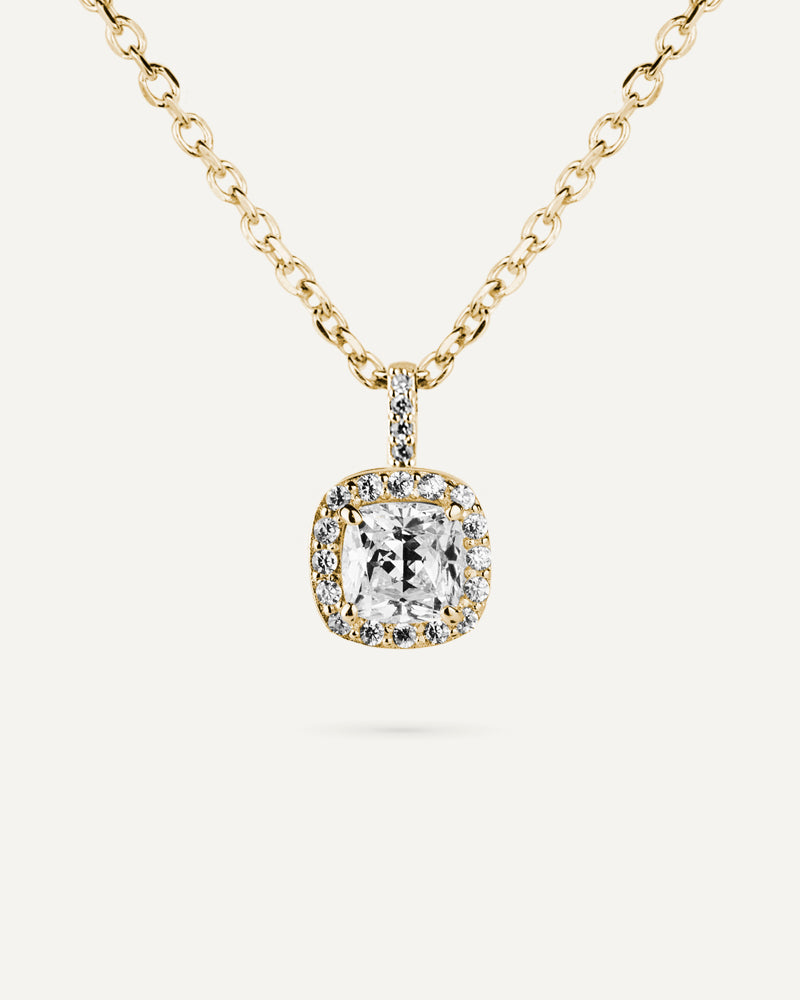 Collar con circonitas excellence star cut de 6´25mm.