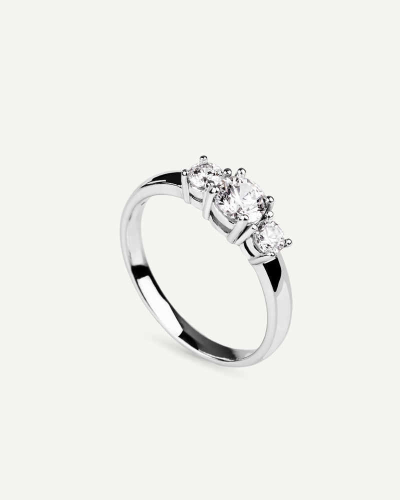 Media alianza brilliant cut con circonitas excellence star cut.