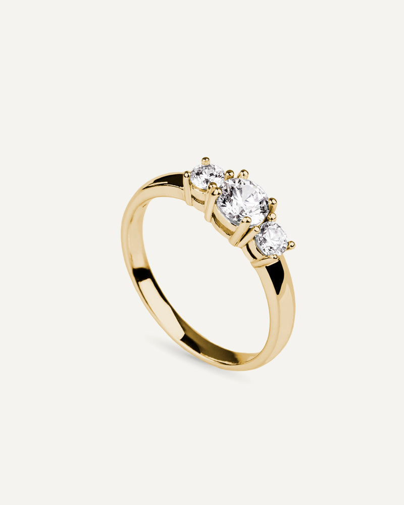 Media alianza brilliant cut con circonitas excellence star cut.