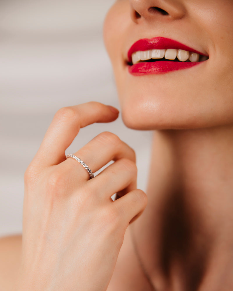 Media alianza brilliant cut con circonitas excellence star cut.