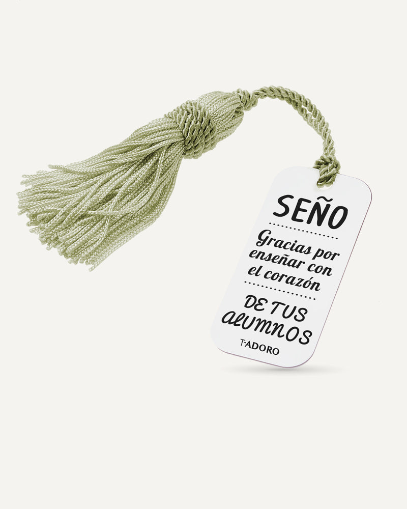 Marcapáginas seño