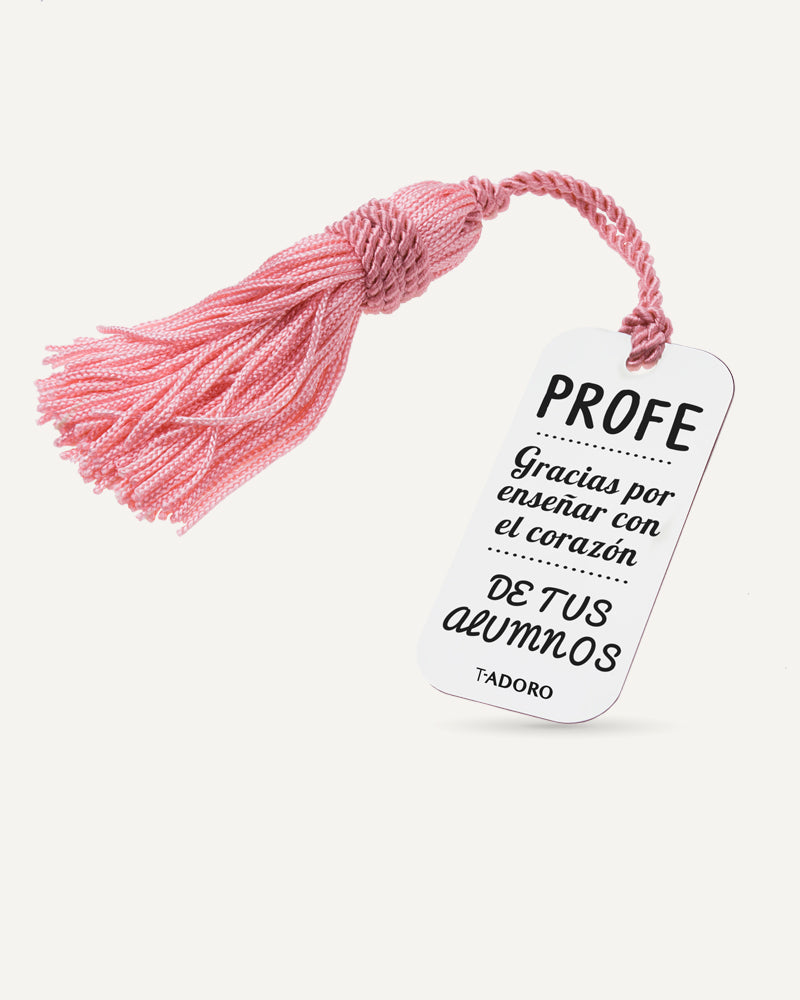 Marcapáginas profe