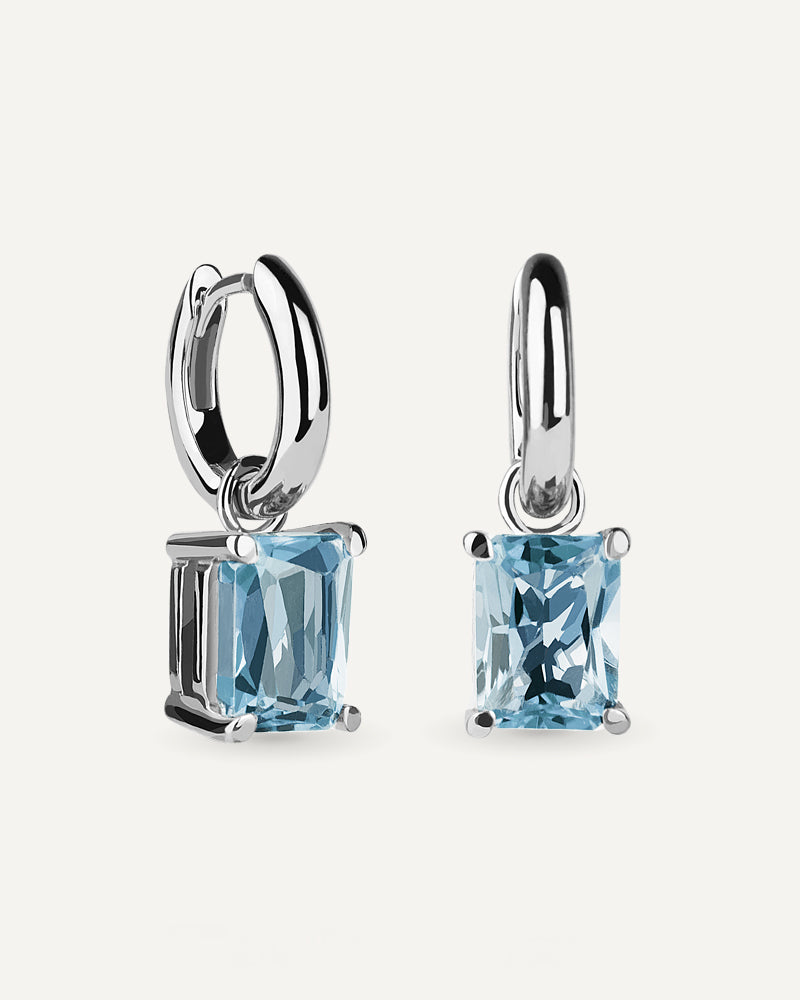 PENDIENTES OCTOGONAL SKY