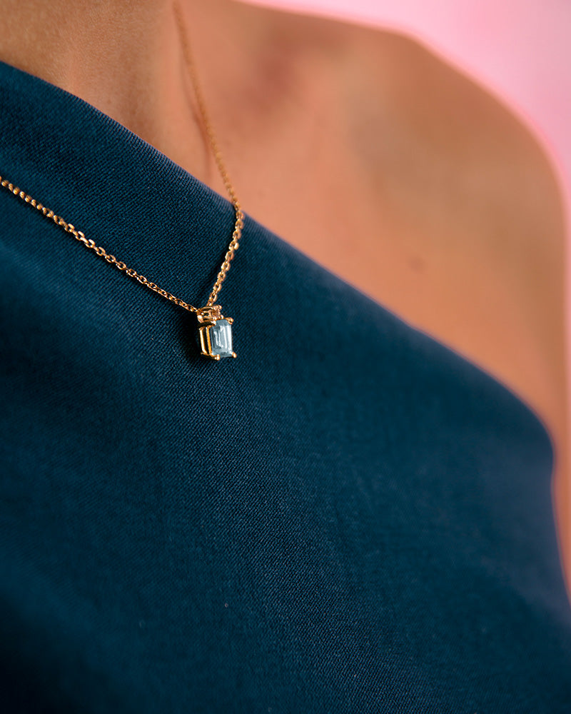 COLLAR TOPACIO SKY Y TOPACIO BLANCO
