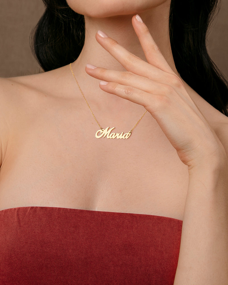 COLLAR PERSONALIZADO EN PLATA DE LEY