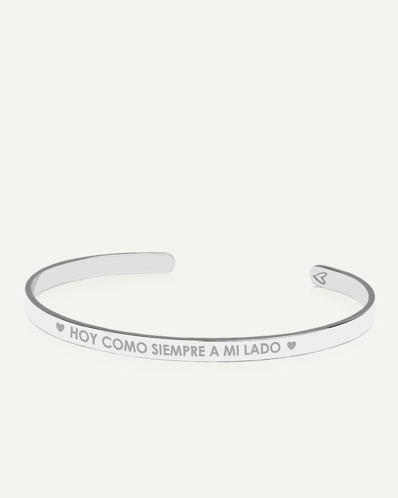 PULSERA PERSONALIZADA 4MM EN PLATA