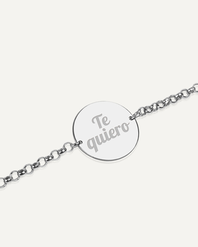 PULSERA PERSONALIZADA 15MM EN PLATA