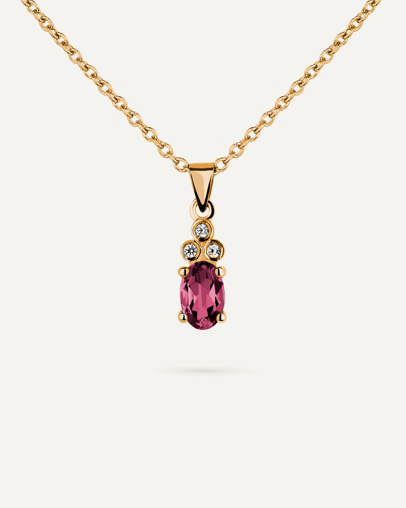 COLLAR RODOLITA TALLA OVAL