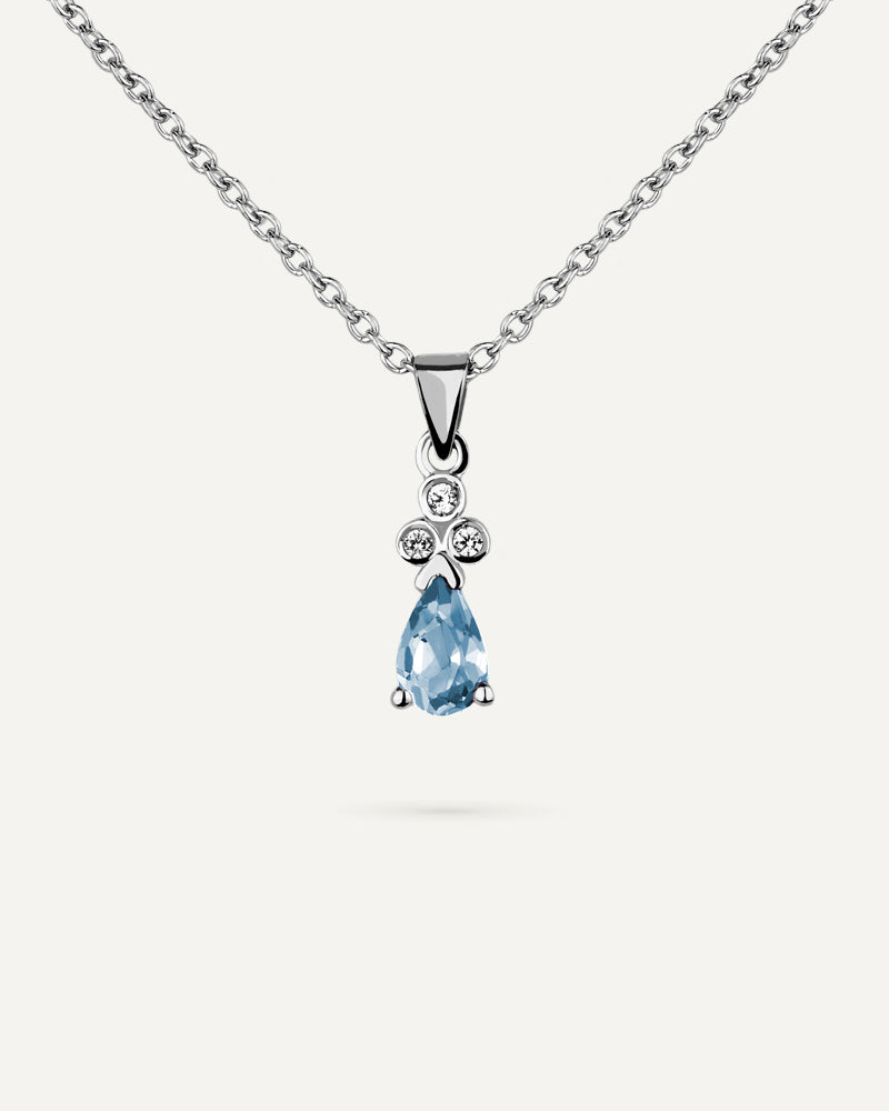 COLLAR TOPACIO SKY TALLA PERILLA