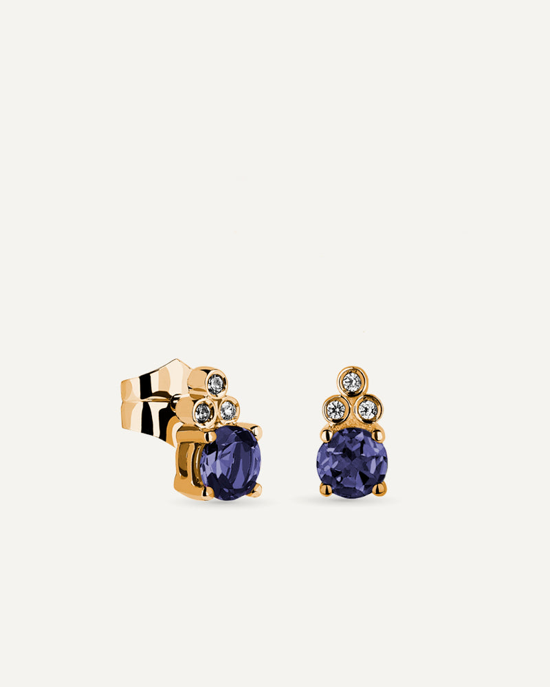 PENDIENTES IOLITA TALLA REDONDA