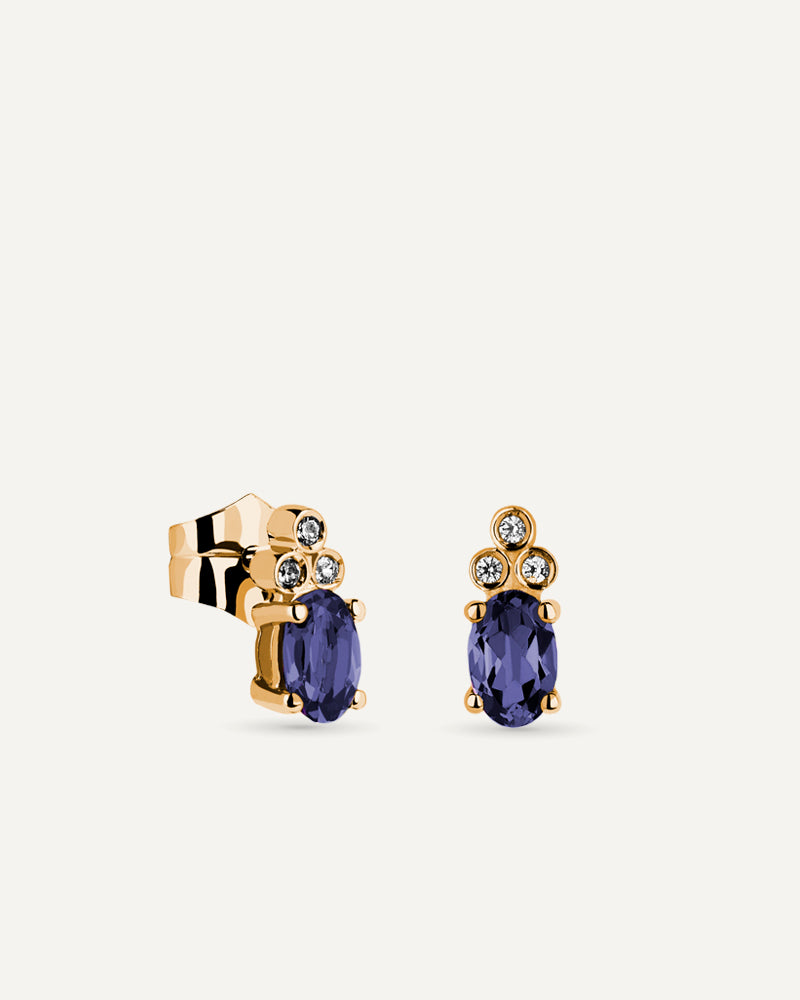 PENDIENTES IOLITA TALLA OVAL