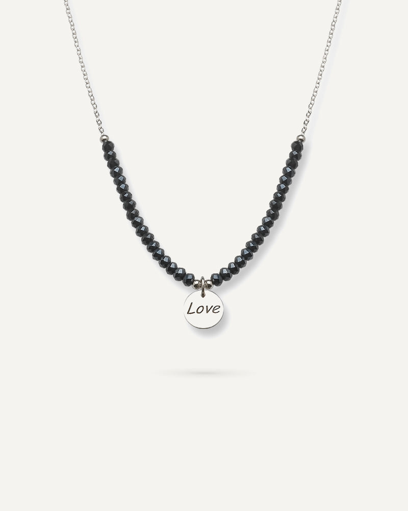 Collar Plata Love