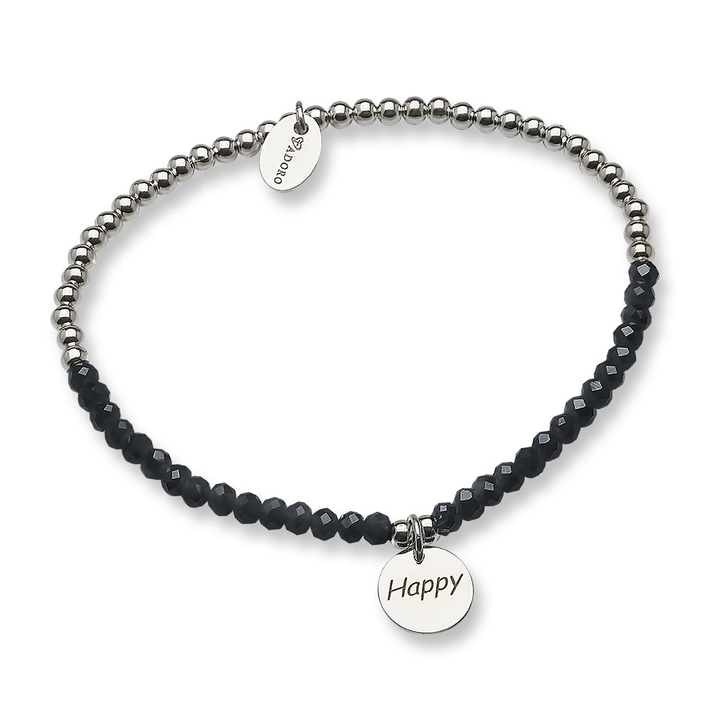 Pulsera Plata Happy