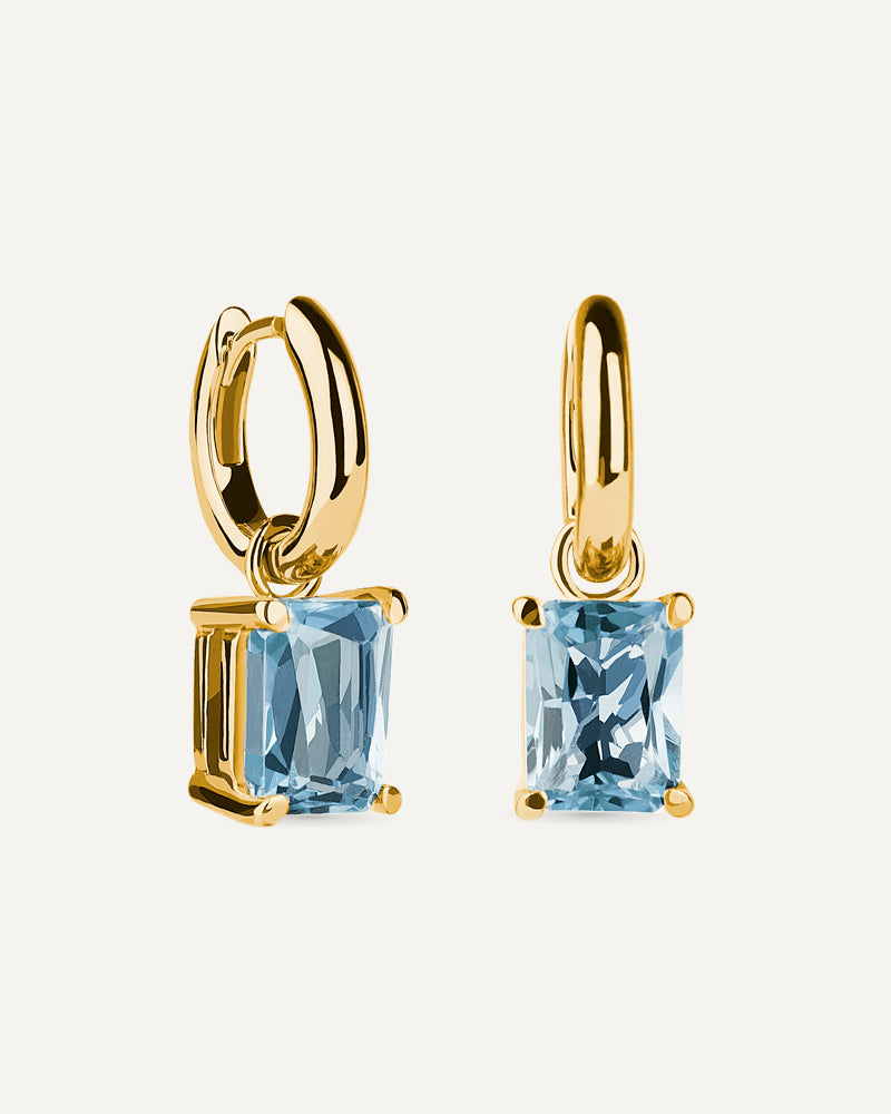 PENDIENTES OCTOGONAL SKY