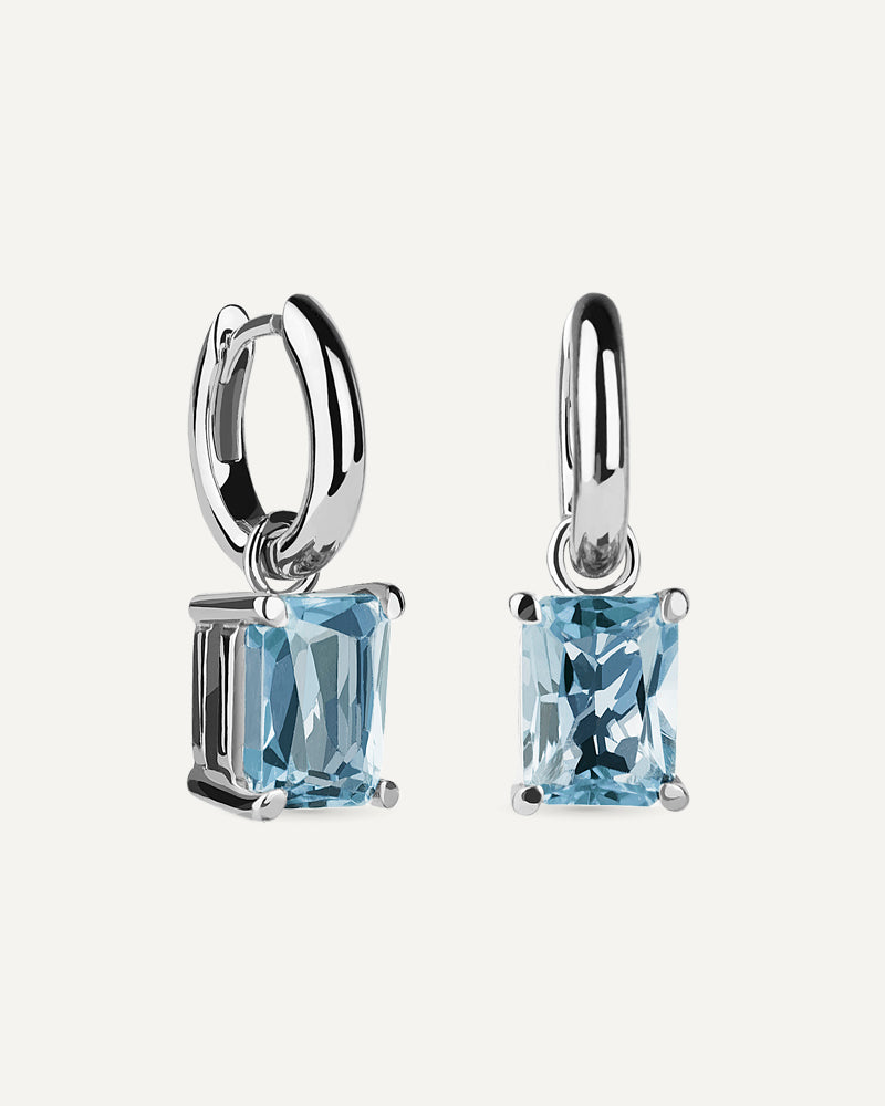 PENDIENTES OCTOGONAL SKY