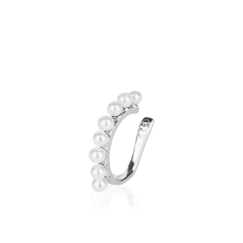 PENDIENTE AIRCUFF CON PERLAS - ELEGANCE