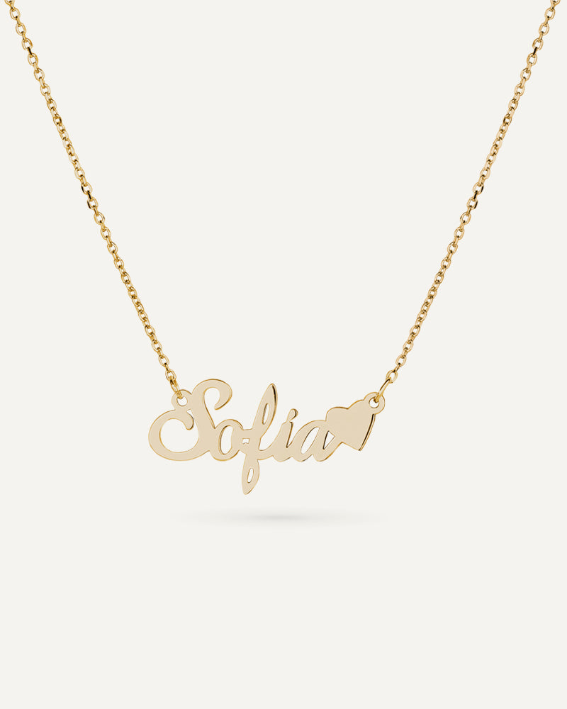 COLLAR PERSONALIZADO CON NOMBRE Y MOTIVO EN PLATA DE LEY