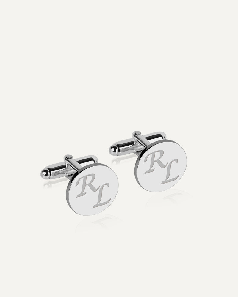 GEMELOS PERSONALIZADOS 16MM EN PLATA