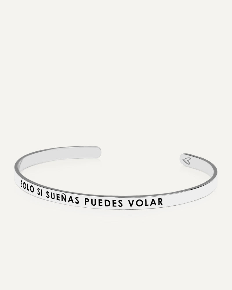 PULSERA PERSONALIZADA 4MM EN PLATA ESMALTADA