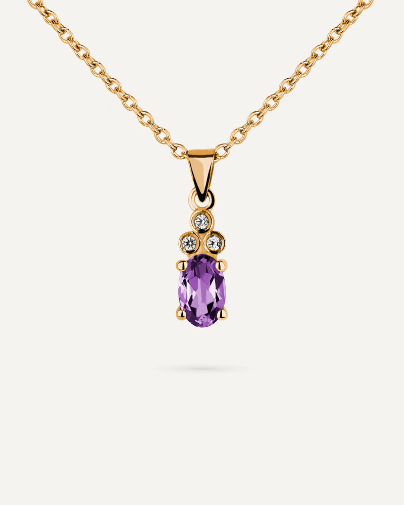 COLLAR AMATISTA TALLA OVAL