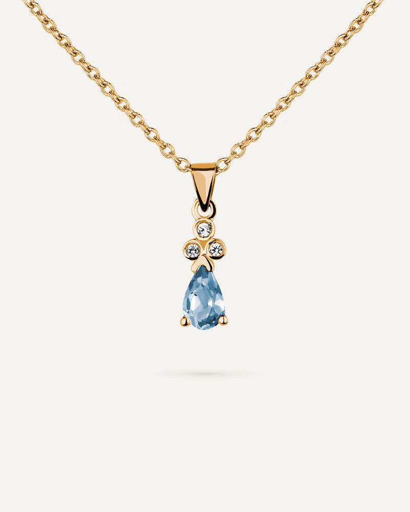 COLLAR TOPACIO SKY TALLA PERILLA